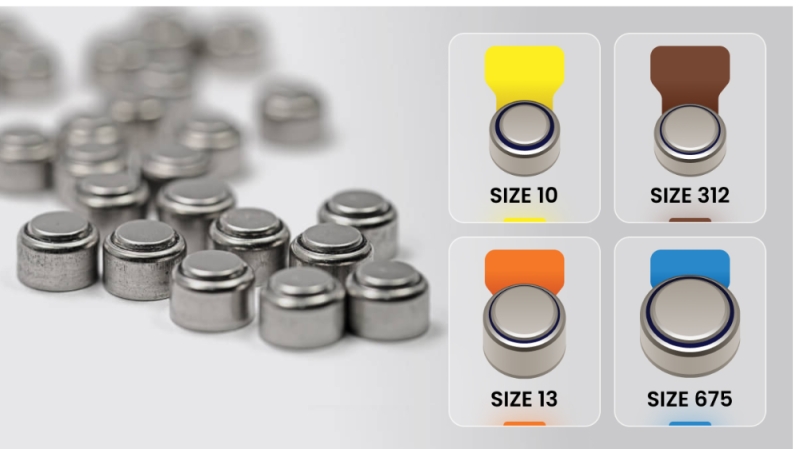 Disposable battery - Oticon Xceed feature