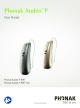 The image of Audeo P-R and Audeo P-RT User Guide hearing aids