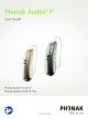 The image of Audeo P-312 and Audeo P-13T User Guide hearing aids