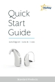 The image of Livio Quick Start Guide hearing aids