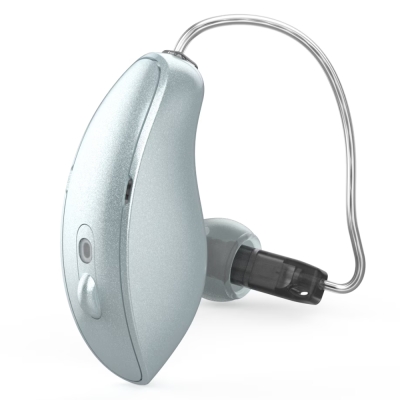 Starkey Omega AI+ mRIC R hearing aid