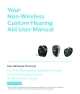 The image of User manual hearing aids