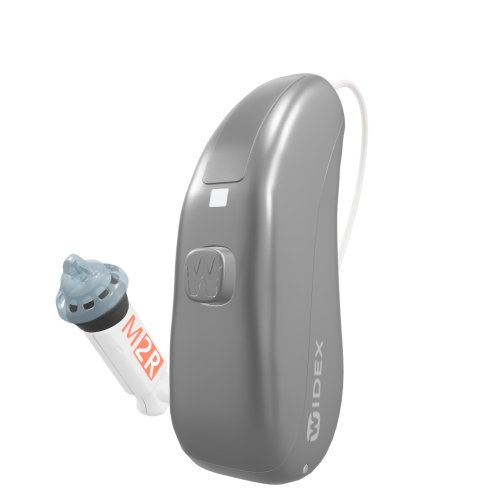 Widex Allure AI in Titanium Grey color