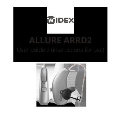 Allure AI User Guide-compressed - Widex Allure AI