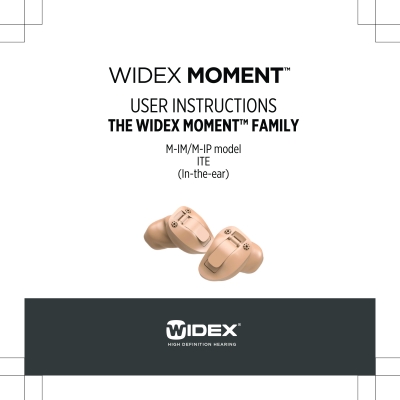 MOMENT Custom User Guide - Widex Moment