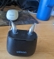 Pair of Intent 1 hearing aids in charger