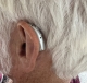 Phonak Audeo Sphere 90 from behind in left ear