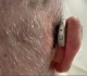 Right resound vivia 9 in color sand behind right ear