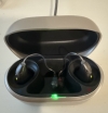 Pair of Phonak Audeo Sphere Infinio 90 hearing aids in graphite grey in charger