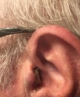 Signia Silk Charge&Go 7ix in left ear close up