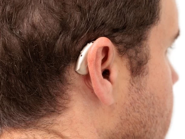 Phonak Infinio ultra sphere on the right ear