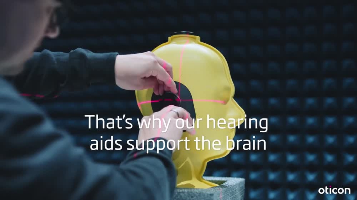 Preview for the "Oticon BrainHearing Philosophy" video