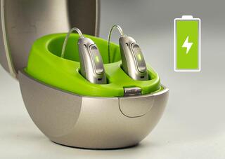 How Rechargeable Hearing Aids Works - Step 1 out of 3